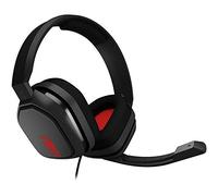 ASTRO Gaming A10 Auriculares alámbricos | Auriculares ASTRO Audio, Dolby ATMOS, ligeros, Jack 3.5 mm, Xbox X|S/One/PS5/PS4/Switch/PC/Mac - Negro/Rojo