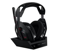 Logitech G Astro A50 Lightspeed Auriculares inalámbricos para Gaming + Base (5.ª Gen), Pro-G Graphene, Cambio Entre 3 Sistemas, USB-C, Xbox, PS5, PC, Nintendo Switch, Switch 2, Bluetooth - Negro