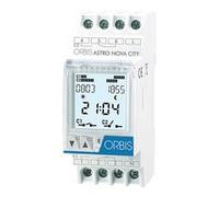 ASTRO NOVA CITY 12V CC/CA.INTERRUPTOR HORARIO ASTRONÓMICO.DIARIO/SEM.2 CIRC.CONM.16(10) A.40 MEMO.