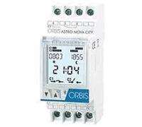 ASTRO NOVA CITY 24 V CC/CA.INTERRUPTOR HORARIO ASTRONÓMICO.DIARIO/SEM.2 CIRC.CONM.16(10) A.40 MEMO.