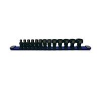 Astro Tools 78113 - Llaves de vaso de impacto de perfil bajo de 1/4 pulgadas, 13 piezas, métricas