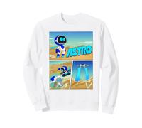 Astrobot Astro Flys Away On PlayStation Controller Comic Sudadera