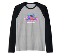 Astrobot Captain Astro Bad Bots Graffiti Style Art Poster Camiseta Manga Raglan