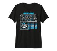 Astrobot Power Up Specs Info Graph with Hand Written Notes Camiseta Premium