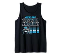 Astrobot Power Up Specs Info Graph with Hand Written Notes Camiseta sin Mangas