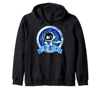 Astrobot Winking Inside PlayStation Controller Buttons Badge Sudadera con Capucha