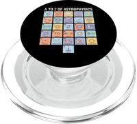 Astrofísica Alfabeto A a Z Ciencia Espacial Conceptos Gráfico PopSockets PopGrip para MagSafe