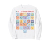 Astrofísica Alfabeto A a Z Ciencia Espacial Conceptos Gráfico Sudadera