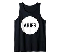 Astrología del círculo de Aries Camiseta sin Mangas