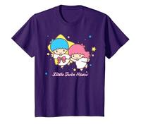 Astrología mágica de Sanrio Little Twin Stars Camiseta, Niños, Morado, 2 años