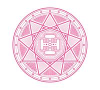 astrología, ocultismo, alquimia, masonería, signos esotéricos Calcomanías de letras 67.2x67.2cm Fácil instalación Rosa