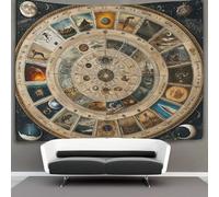 Astrología Tapiz De Pared Tarot Tapices Para Colgar En La Pared De La Sala De EEstrella Tapices Decorativos Para Colgar En La Pared Del Dormitorio 180cmx230cm
