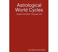 Astrological World Cycles - Original First Edition, Copyright 1933