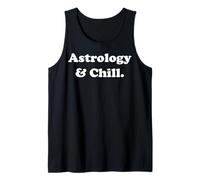 Astrology & Chill Cosmic Horoscope Vibes Camiseta sin Mangas