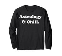 Astrology & Chill Cosmic Horoscope Vibes Manga Larga