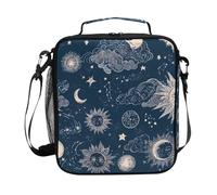 Astrology Mystic Sun Moon - Lonchera térmica térmica para niños y niñas, bolsa térmica para comida