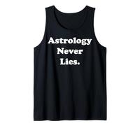 Astrology Never Lies Cosmic Horoscope Truth Camiseta sin Mangas
