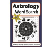 Astrology word serch puzzle book: Word searches with easy to read print about Astrology, Zodiac, Stargazing and more | 6x9 inches, 110 pages | 50+ ... Gift for Vacations, holidays or just for fun.