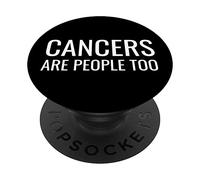 Astrology Zodiac Saying Cancers Are People Too PopSockets PopGrip Adhesivo