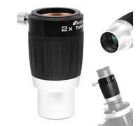 astromania 1,25 "3-elements 2 x lente Barlow telextender Premium - apo lente Barlow para ofrecer un excelente imagen