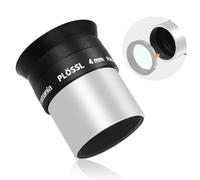 astromania 1,25 "4 mm Plossl Telescopio Ocular - 4-Element Plossl diseño - con Rosca para filtros de astronomía estándar de 1,25 Pulgadas