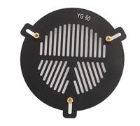 Astromania Bahtinov Máscara de Enfoque para Telescopios, Telescopio de Aleación de Aluminio Que Enfoca la Parte Astronómica de Espina de Pescado para Telescopio Astronómico de 63