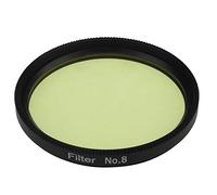 Astromania Filtro planetario de color de 2 pulgadas para telescopio - # 8 amarillo