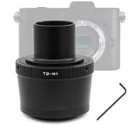 astromania N1 T Adaptador de Lente para Pantalla Plana y Adaptador M42 A 1,25 "telescopio T2 (T-Mount) para cámara de la Serie Nikon 1 J1, J2, J3, V1, V2