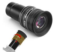 Astromania Ocular planetario de 1.25 Pulgadas, 4 mm, 58 Grados para telescopio