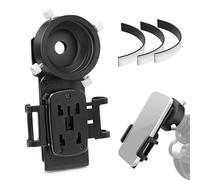 astromania Smartphone iPhone Adaptador con T2 Rosca y Ocular Adaptador 52 - 59 mm - para fotografía con telescopios y prismáticos telescopio terrestre o