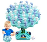 Astronaut Balance Game - 17x17x11cm Stacking Toy | Educational Tabletop Balance Tree Children Hand-Eye Coordination Parent-Child Interactive Play Fun | Multi-Person Game