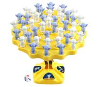 Astronaut Balance Game - 17x17x11cm Stacking Toy | Educational Tabletop Balance Tree Children Hand-Eye Coordination Parent-Child Interactive Play Fun | Multi-Person Game