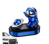 Astronaut Car Air Freshener | Solar-Powered Car Scent Diffuser | Rotatable Aromatherapy Freshener for Dashboards | Stylish Car Perfume Ornament for Freshening Up Your Vehicle
