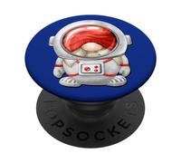 Astronaut Dad GNOME Graphic For Men and Funny Space Lover PopSockets PopGrip Adhesivo