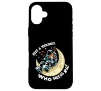 Astronaut Graphic Violinist Who Needs Space Violin Player Carcasa para iPhone 16 Plus