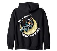Astronaut Graphic Violinist Who Needs Space Violin Player Sudadera con Capucha