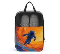 Astronaut in The Space - Bolsa de zapatos para viajes, uso diario, bolsa de almacenamiento antipolvo para zapatos de golf