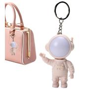 Astronaut Keychain - Small Glowing Pendant With Polished Finish, Lightweight Design Adds A Fun Touch To Keys Bags Or Backpacks, Durable Build For Daily Carry | Perfect Cute Accessory Women Gi, Light