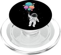 Astronaut Niños Sostenible Planeta y Globos Espaciales PopSockets PopGrip para MagSafe