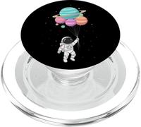 Astronaut Niños Sostenible Planeta y Globos Espaciales PopSockets PopGrip para MagSafe