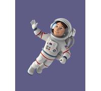 Astronaut Notebook for Kids, Teens & Adults | 150 Wide Ruled Pages | 8.5x11 in | Space Theme Stationery for School, Notes & Writing: Fun Outer ... Astronaut | Ideal for Journaling, Note making