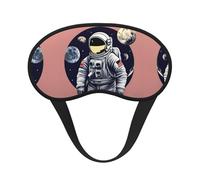 Astronaut On The Moon 1 Print - Juego de dormir para mujer, hombre, viaje, yoga, todo en uno, para dormir