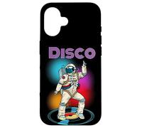 Astronaut Space Disco Dancing Novelty Graphic Cool Designs Carcasa para iPhone 16