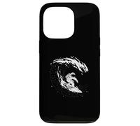 ASTRONAUT SURFING en el espacio Diversión Surfear el Universo Meme Carcasa para iPhone 13 Pro