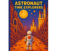 Astronaut Time Explorers: A Space Adventure Coloring Book for Kids
