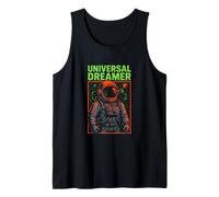 Astronaut Universal Dreamer Retro Space para hombre Camiseta sin Mangas