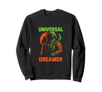 Astronaut Universal Dreamer Retro Space para hombre Sudadera