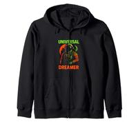 Astronaut Universal Dreamer Retro Space para hombre Sudadera con Capucha