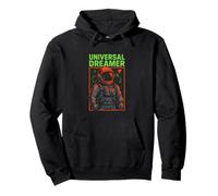 Astronaut Universal Dreamer Retro Space para hombre Sudadera con Capucha