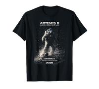 Astronauta Artemis Misión a la Luna 2026 Cohete Artemis 2 Camiseta
